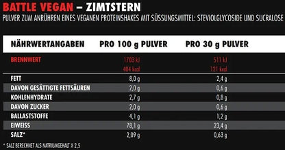 Big Zone Battle Vegan 1kg